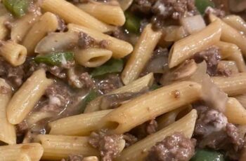 Philly Cheesesteak Pasta: A Fusion of Classic Flavors